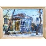 Картина "Старинный особняк" художник Беткер Мария
